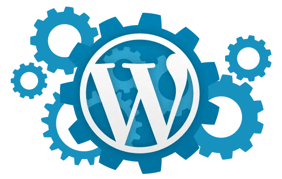 Logo WordPress ingranaggi